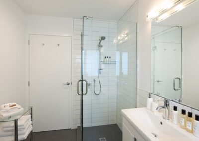 The bathroom at Birdsong Retreat