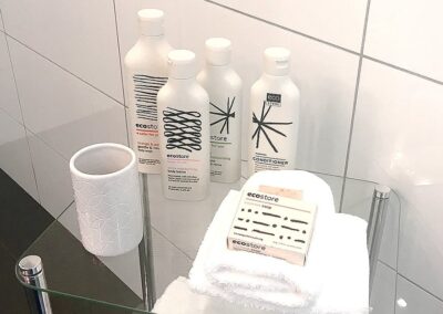 Image of the Ecostore bathroom supplies at Birdsong Retreat