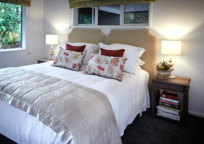 Picture of one of the luxurious bedrooms at Tranquility Retreat