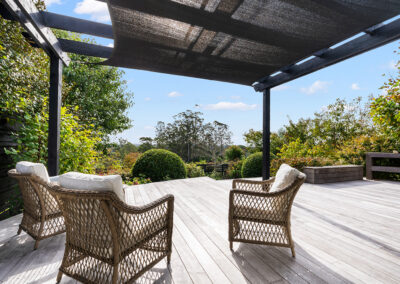 Treghan outside entertainment area