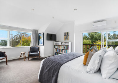 Treghan Lodge private master bedroom
