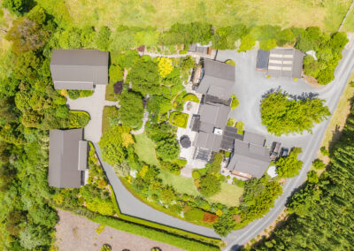 Treghan aerial view
