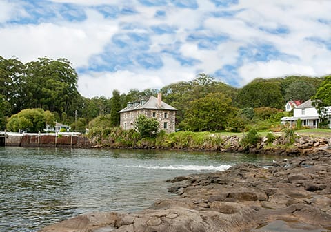 Kerikeri Stone Store and Heritage Basin, historic heart of Kerikeri
