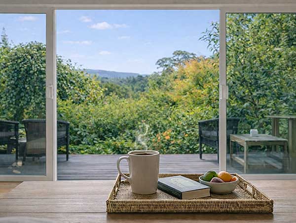 Relaxing in a private guesthouse at Treghan Lodge Bay of Islands