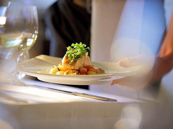 Fine dining experience featuring local Northland produce Fine dining experience featuring local Northland produce