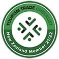 Tourism Export Council New Zealand Trade Checklist logo demonstrating Treghan Lodge's readiness to work with international travel trade partners and commitment to professional industry standards. Tourism Export Council New Zealand Trade Checklist logo demonstrating Treghan Lodge's readiness to work with international travel trade partners and commitment to professional industry standards.