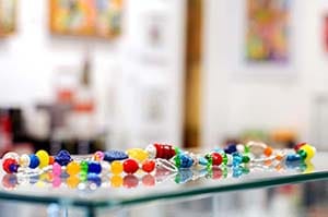 Little Black Gallery in Kerikeri featuring New Zealand art, jewellery and ceramics on a rainy day in the Bay of Islands Little Black Gallery in Kerikeri featuring New Zealand art, jewellery and ceramics on a rainy day in the Bay of Islands