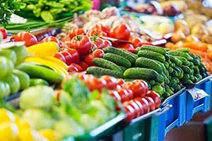 Fruits and Vegetables at Market Fruits and Vegetables at Market